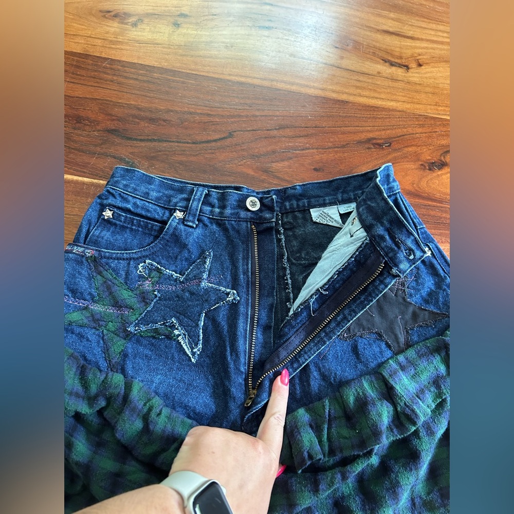 Vintage 80s blaze riding skirt lone star - Picture 7 of 8